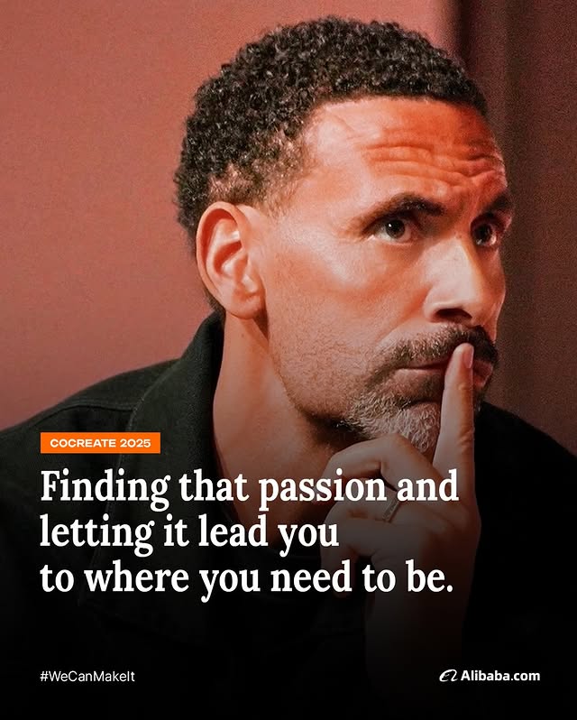 Instagram post by @rioferdy5 for Alibaba.com. Caption reads: WHY I attended @Alibaba.com #CoCreate 👏🏽 Massive....