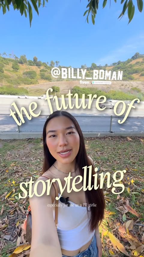Instagram post by @jas.mine.ang for Fiverr. Caption reads: this is top-tier marketing… @fiverr ‘s ai video....