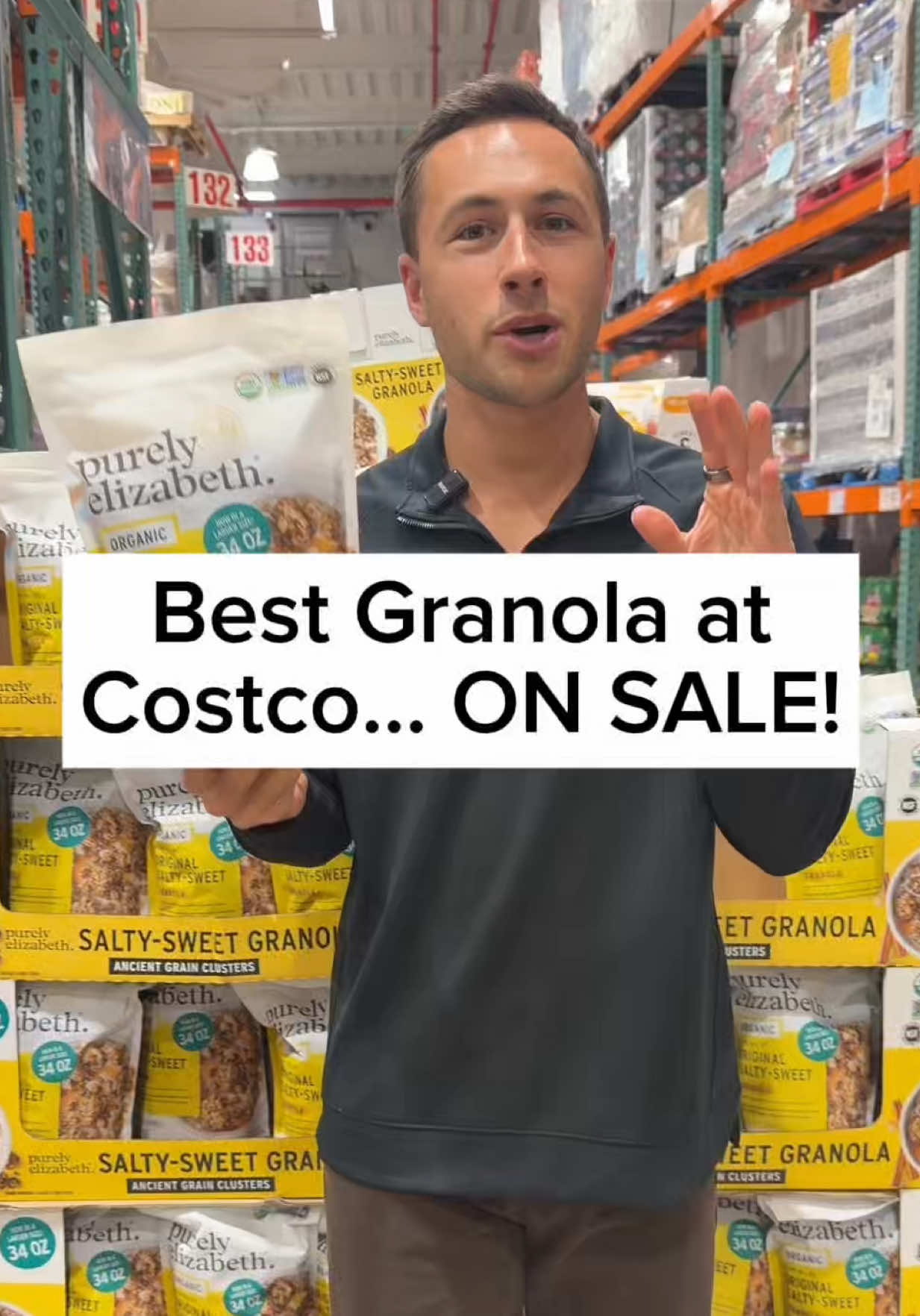 TikTok post by @healthwithhunter for Purely Elizabeth. Caption reads: [...] on a huge sale until 2/1! @Purely....