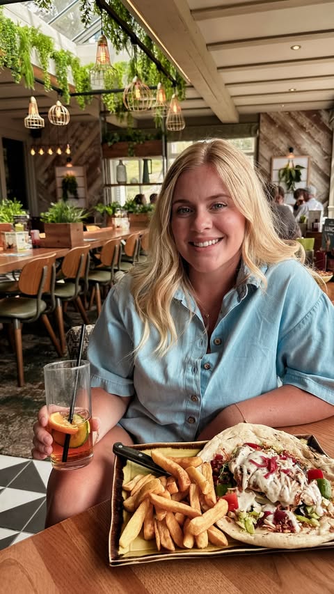Instagram post by @_amy.middleton for Harvester. Caption reads: ad// Have you seen the new look at the....