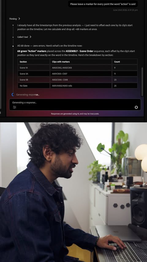 Instagram post by @tejxpatel for Adobe Live Community. Caption reads: So hyped to be sharing some of my favorite use....