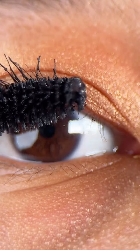 Instagram post by @glowycha for MERIT. Caption reads: NEW mascara from @merit 🤍✨ *gifted —— 🏷️....