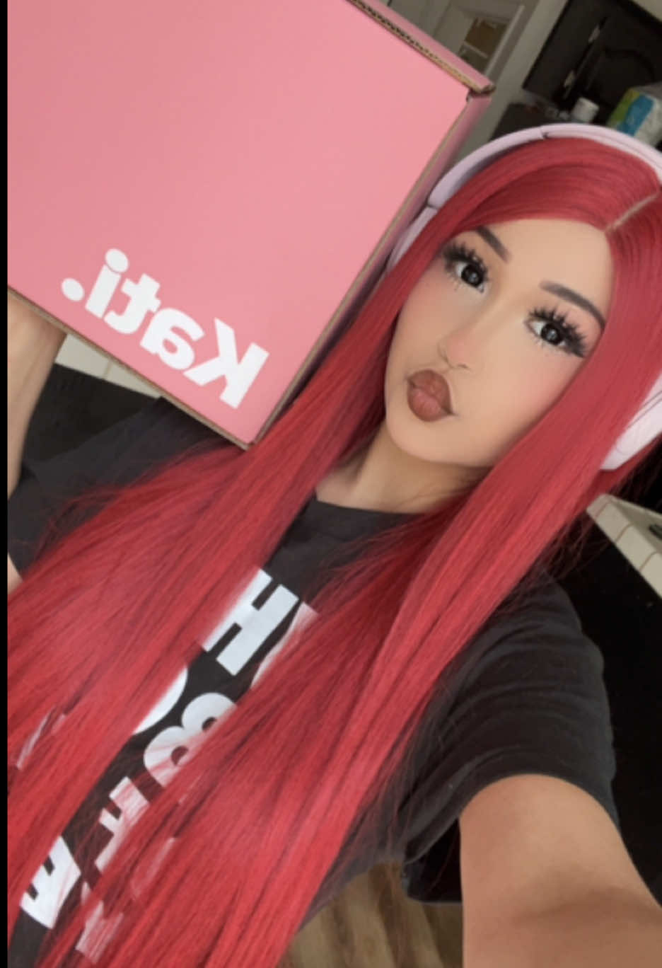 TikTok post by @jinxedd.nani for Kati Beauty NYC. Caption reads: [...] products for the same price. @Kati Beauty....