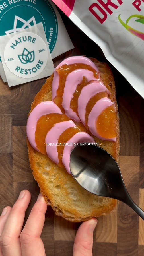 Instagram post by @saras_eats_and_sweets for Nature Restore. Caption reads: Don’t lie and tell me that there is a better way....