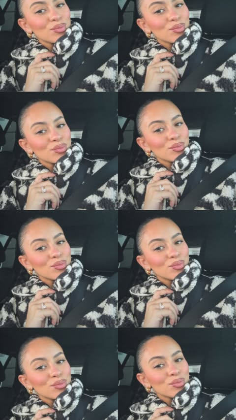 Instagram post by @valeloren for RoC Skincare. Caption reads: #ad @Rocskincare lip volumizer has never looked so....