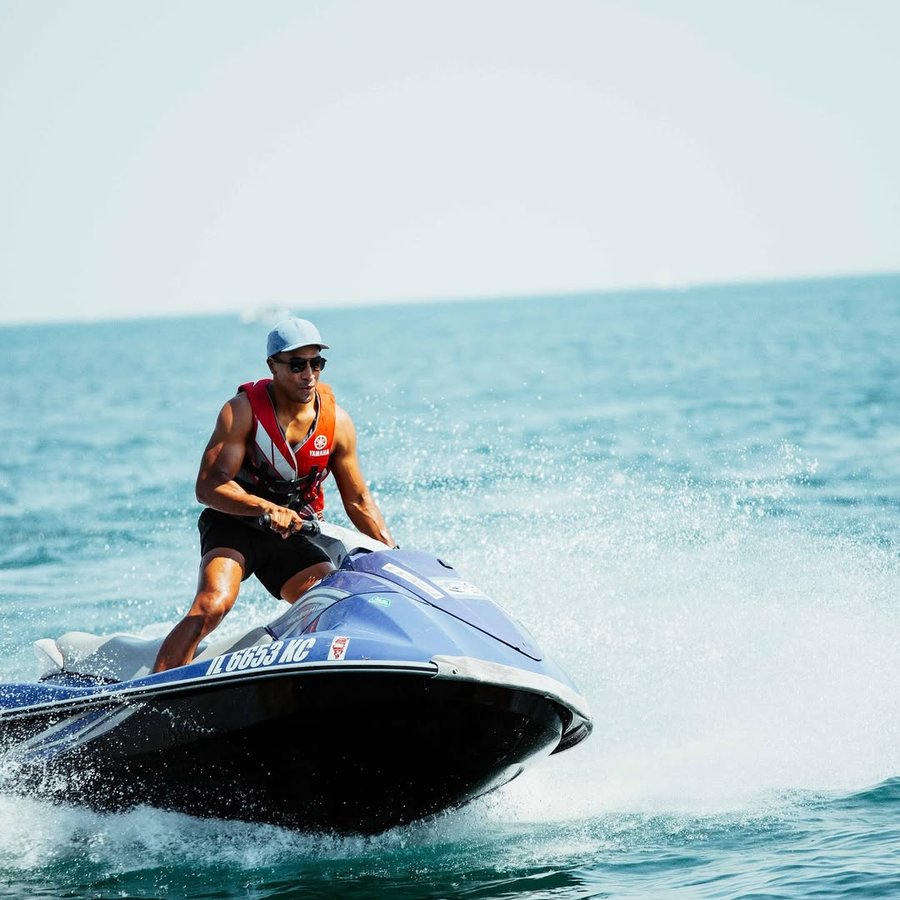 Instagram post by @joshdixon for Lucyd. Caption reads: [...] rays of sunshine.  I’ve been sporting....