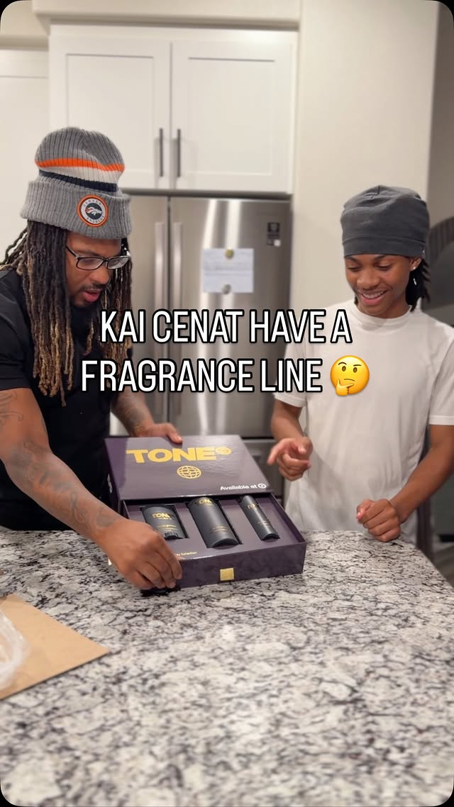 Instagram post by @djjaszbadd for TONE by AMP. Caption reads: Hold on @toneexclusive sent over their new holiday....