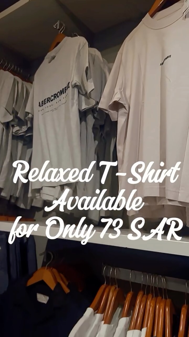 Instagram post by @explore_with_rida_ksa for Majid Al Futtaim. Caption reads: @abercrombie_arabia 
I just dropped a reel showing....