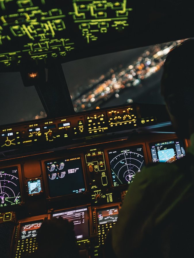 Instagram post by @pilotstories for Nikon DACH. Caption reads: Advertisement:
Another gloomy night shot from the....