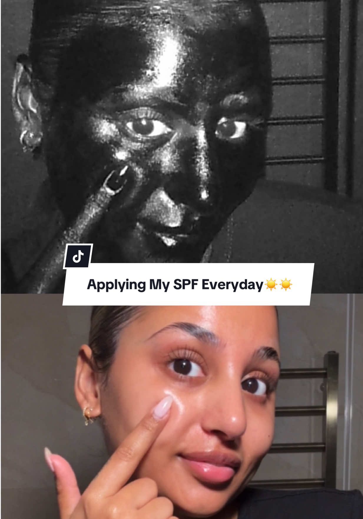 TikTok post by @lailapaul7 for Beauty Of Joseon. Caption reads: @Beauty of Joseon spf has me in a choke [...].