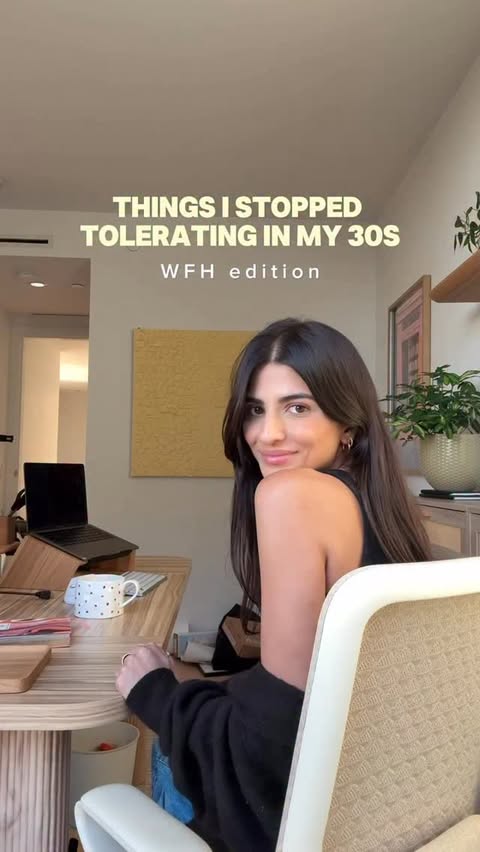 Instagram post by @techgirldiary for Branch Furniture. Caption reads: [...] now so I upgrade my WFH setup with....