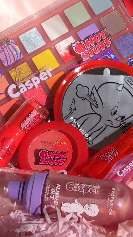 Instagram post by @trendmood1 for Profusion Cosmetics. Caption reads: Available Now! 🚨 LINK ➡️ BIO The NEW! ❤️💘....