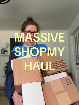 TikTok post by @meredithkhall for Lemme. Caption reads: [...] #prunboxing #shoppinghaul #newarrivals....