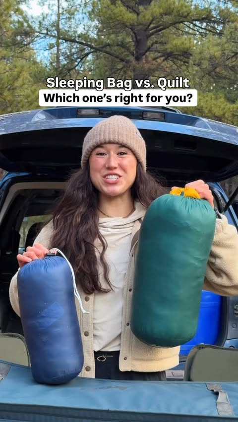Instagram post by an influencer for REI. Caption reads: [...] camping. Until I tested the @rei Co-op Magma....
