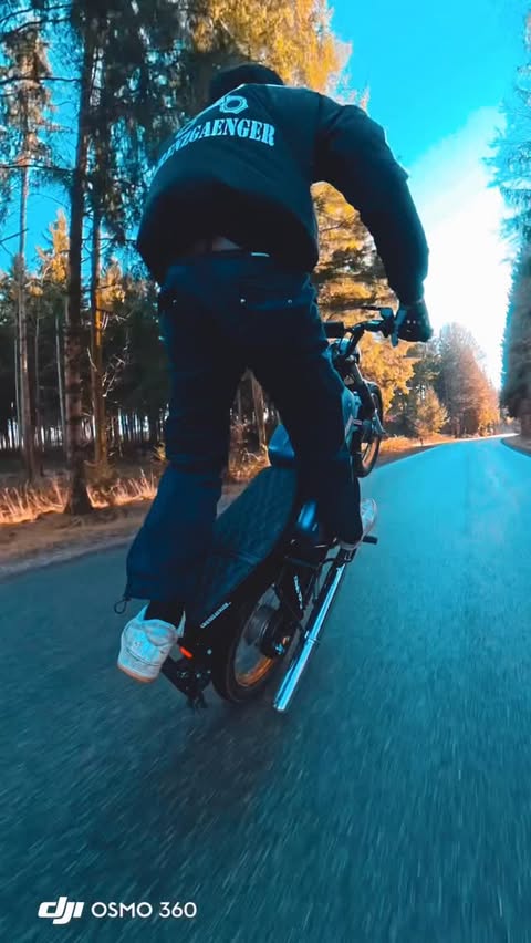 Instagram post by @skoedy for DJI. Caption reads: DJI OSMO 360 in [...].