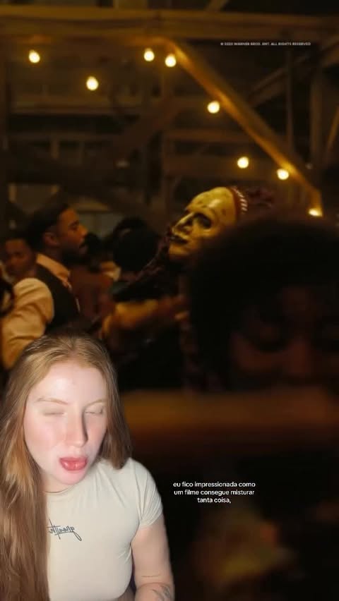 Instagram post by @sarahsmaniotto for HBO. Caption reads: @hbobr #publi #hbo #sinners #pecadores.