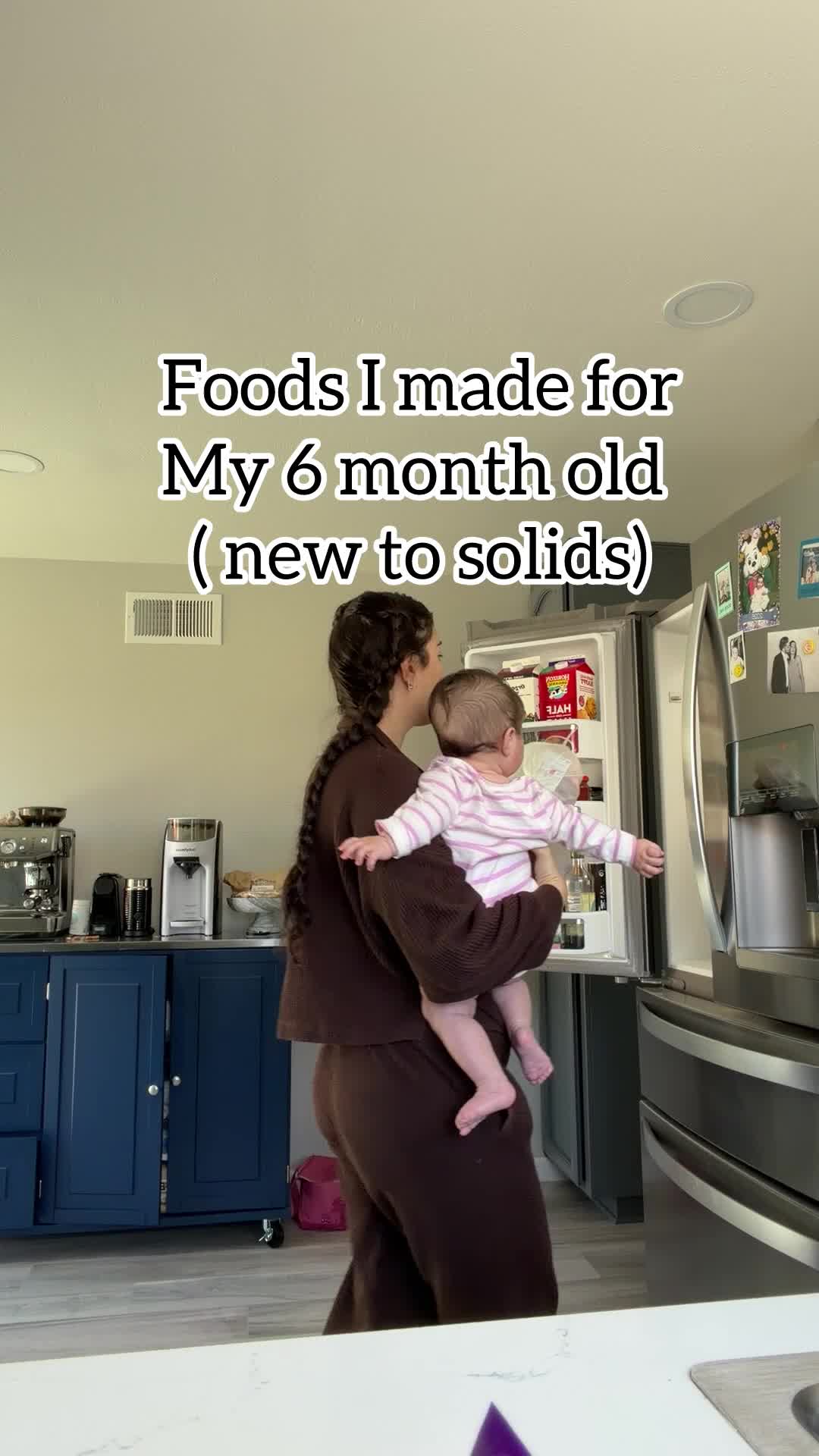 TikTok post by @dr.khatch for WeeSprout. Caption reads: [...] my 6 month old this week! i use the....