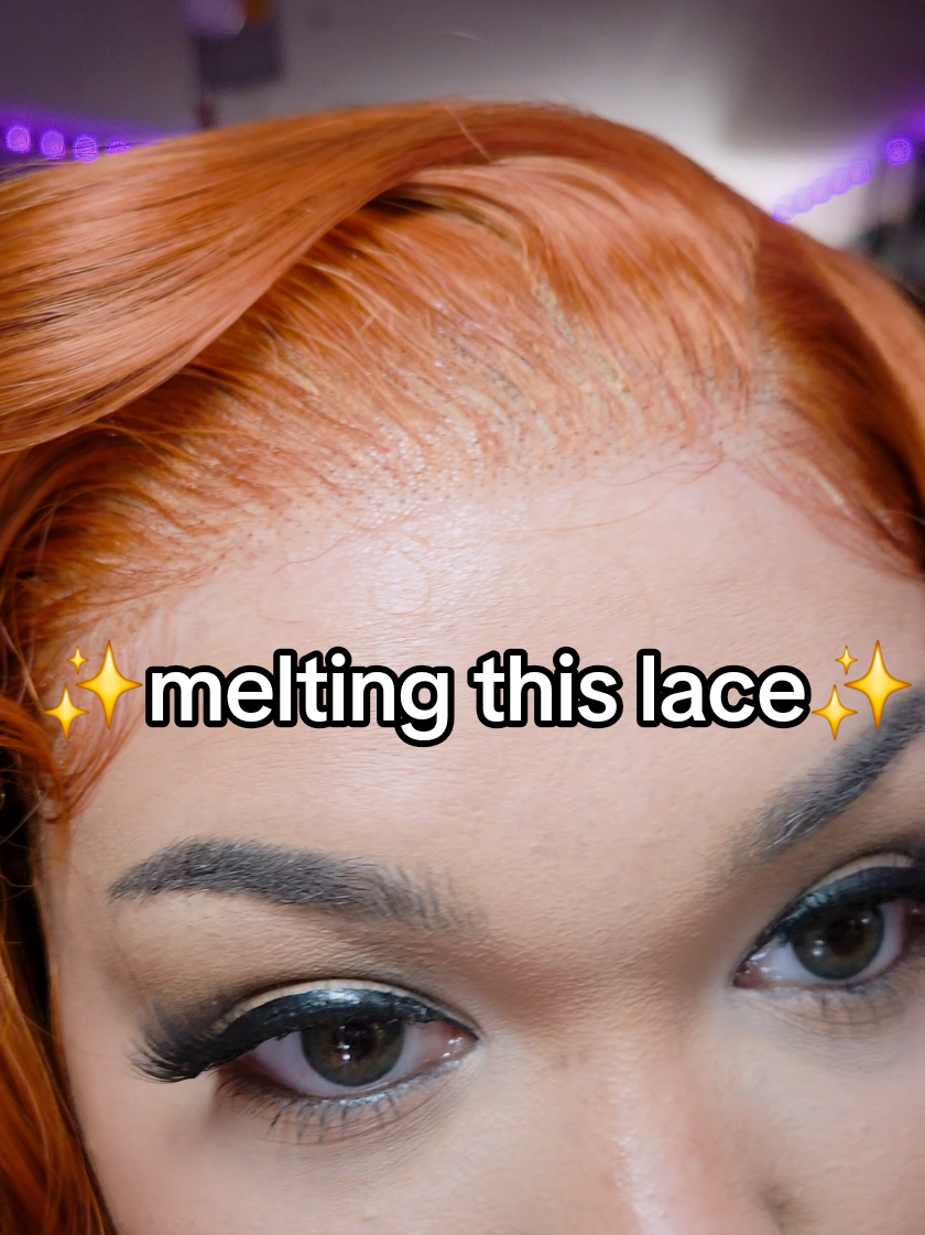 TikTok post by @pressedby_dg for The Frontal Queen. Caption reads: @The Frontal Queen wig adhesive spray is a 10/10....