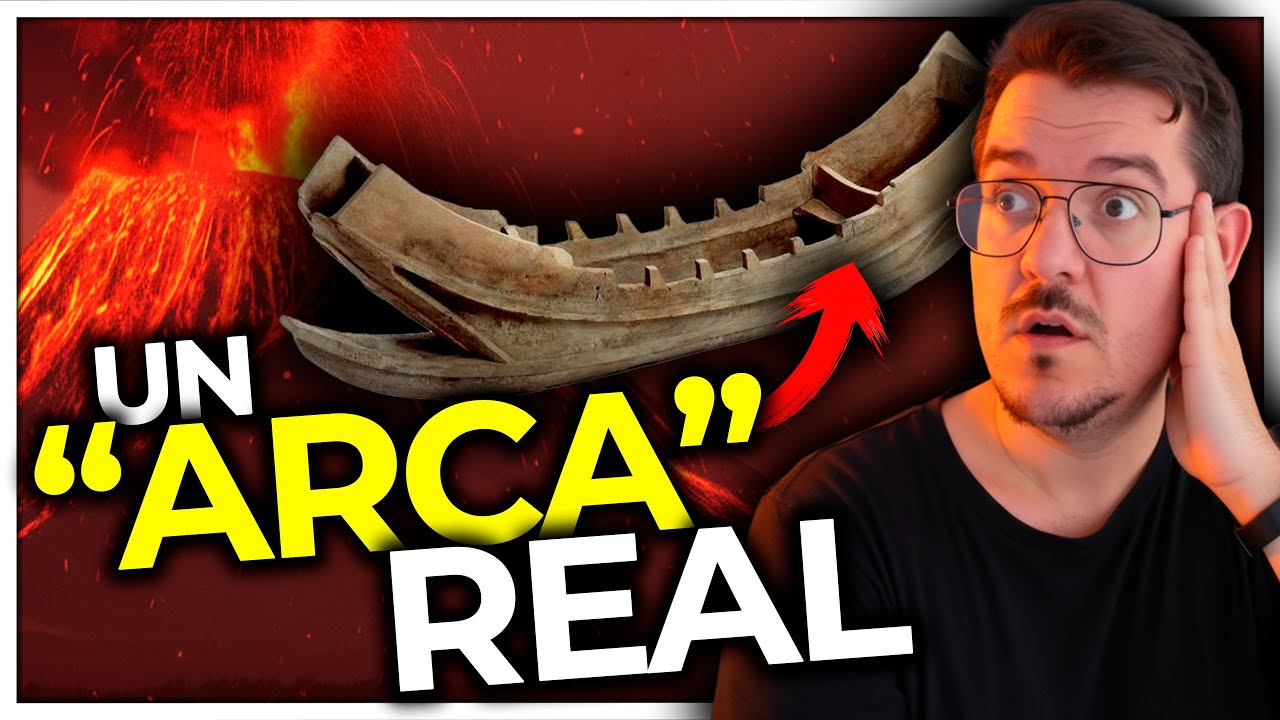 YouTube post by @ElCubildePeter for Pampling. Caption reads: Evidence of a prehistoric "Noah's Ark" found that....