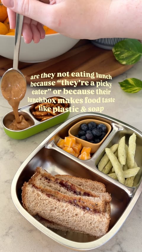 Instagram post by @the.pediatric.dietitian for Lalo. Caption reads: [...] “BOX” and I’ll send you the link for Lalo’s....