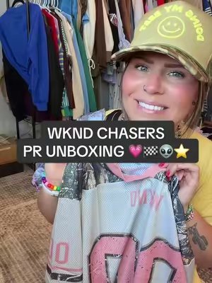 TikTok post by @kendra.amos for WKND Chasers. Caption reads: seriously soooo grateful 😭💗🤩 tysm @WKND Chasers....