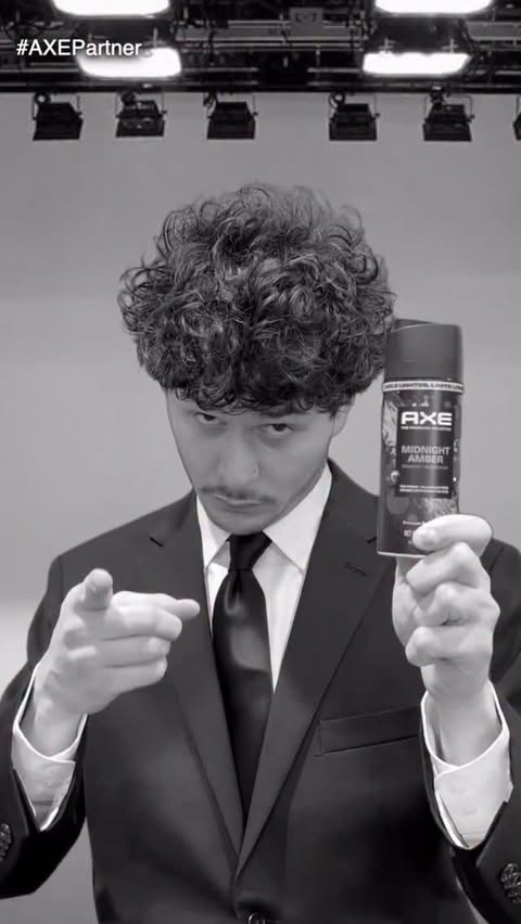 Instagram post by @nutstar for AXE. Caption reads: Don’t come off too strong. @axe.us #AXEPartner....