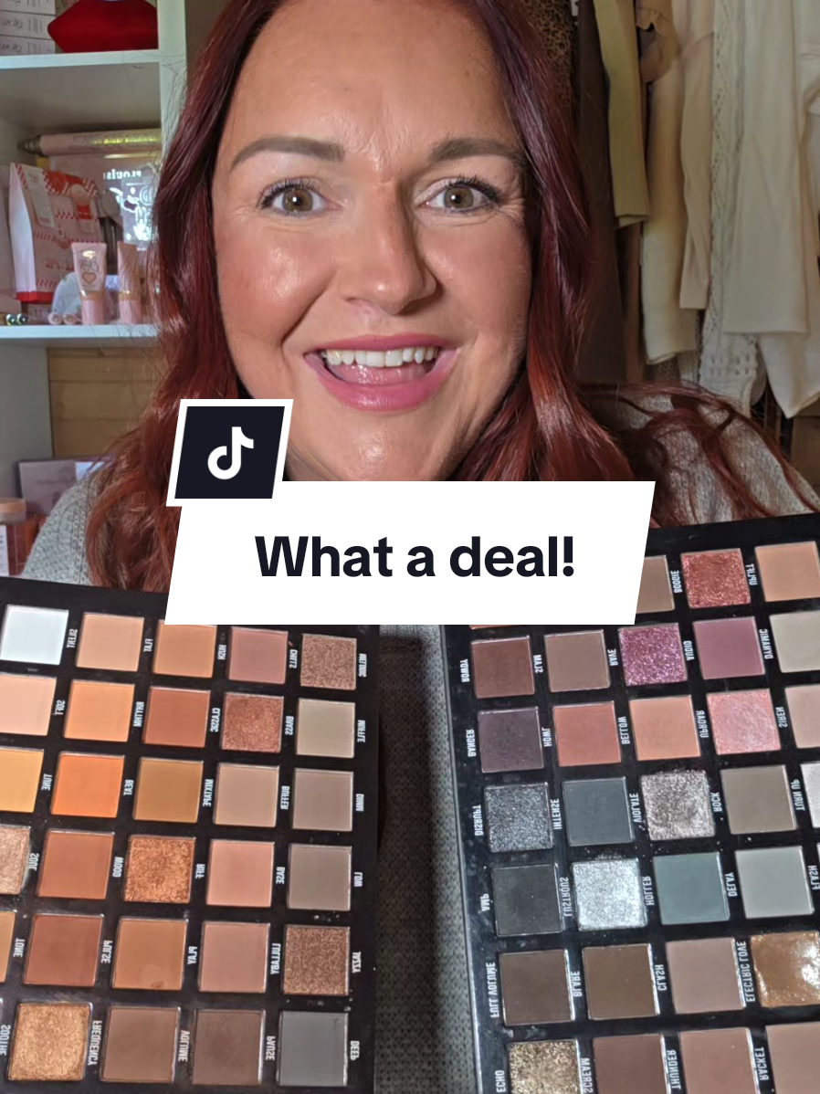 TikTok post by @xbecky_x for BPerfect Cosmetics. Caption reads: [...] colours for £10! These @BPerfect Cosmetics....