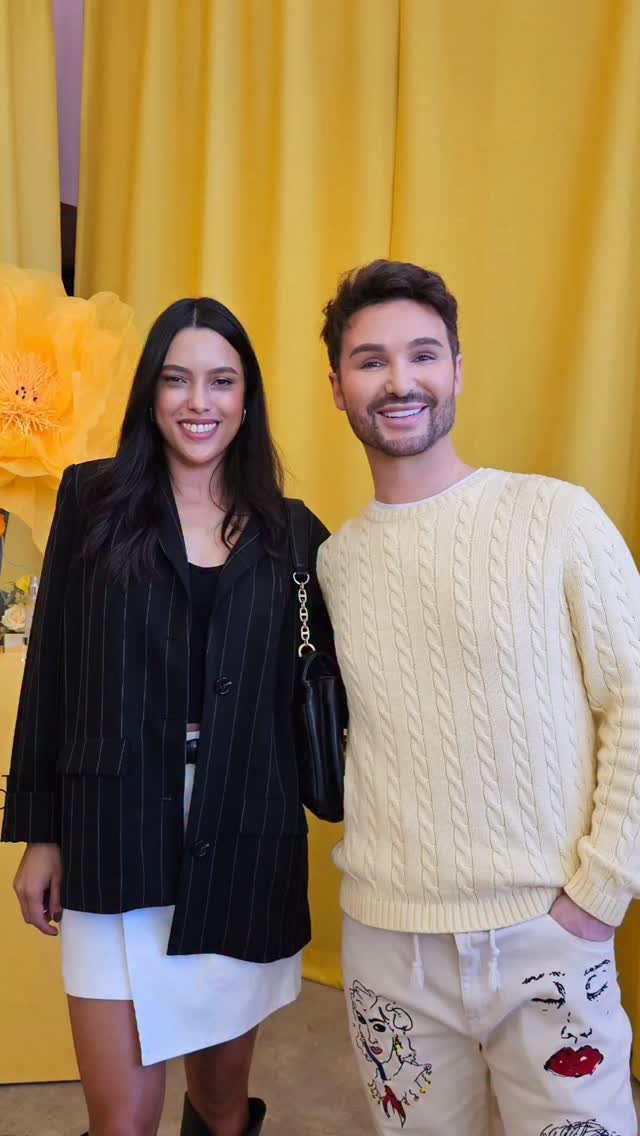 Instagram post by @adriana.brito_ for dalbaglobal. Caption reads: Had so much fun at the d’Alba pop-up in LA! Loved....