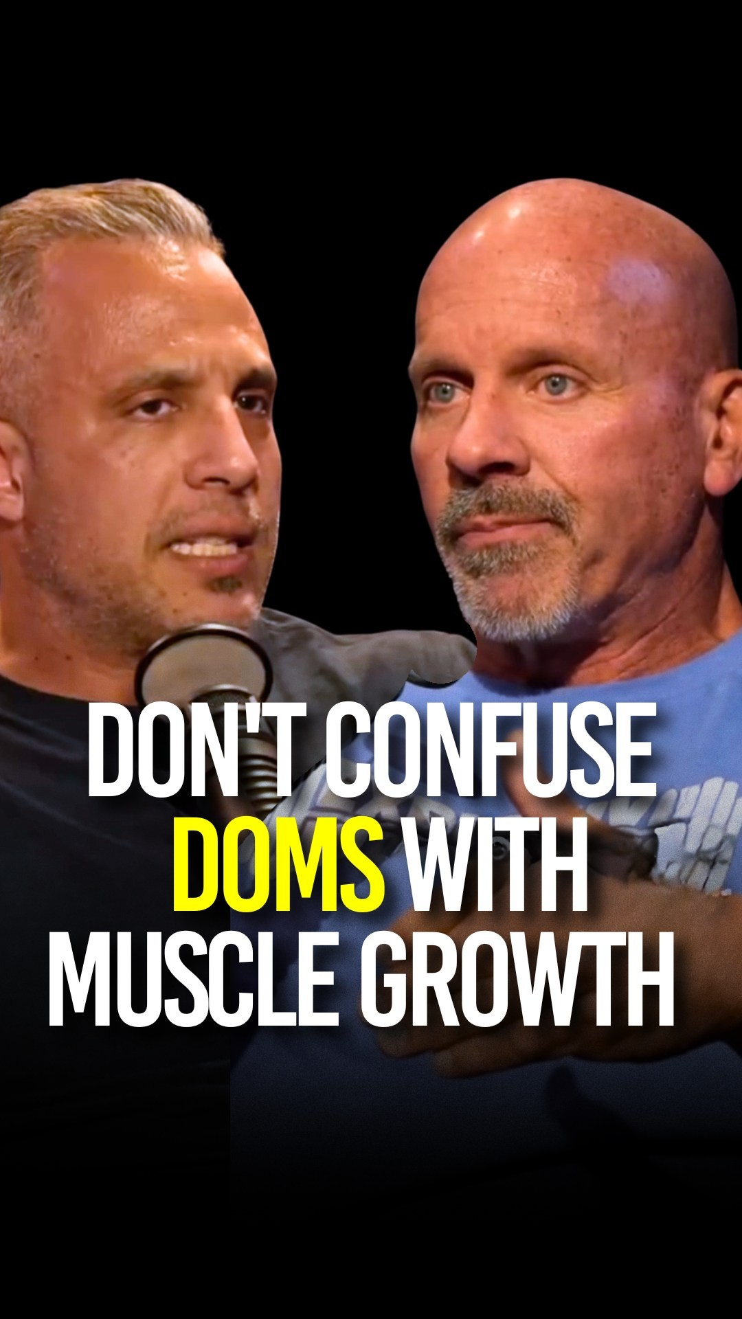Instagram post by @stanefferding for Marek Health. Caption reads: Don't confuse DOMS with muscle growth — Here’s....