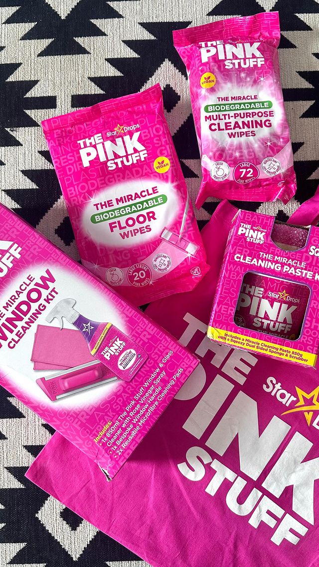 Instagram post by an influencer for Home Bargains. Caption reads: Some midweek cleaning motivation with some NEWBIES....