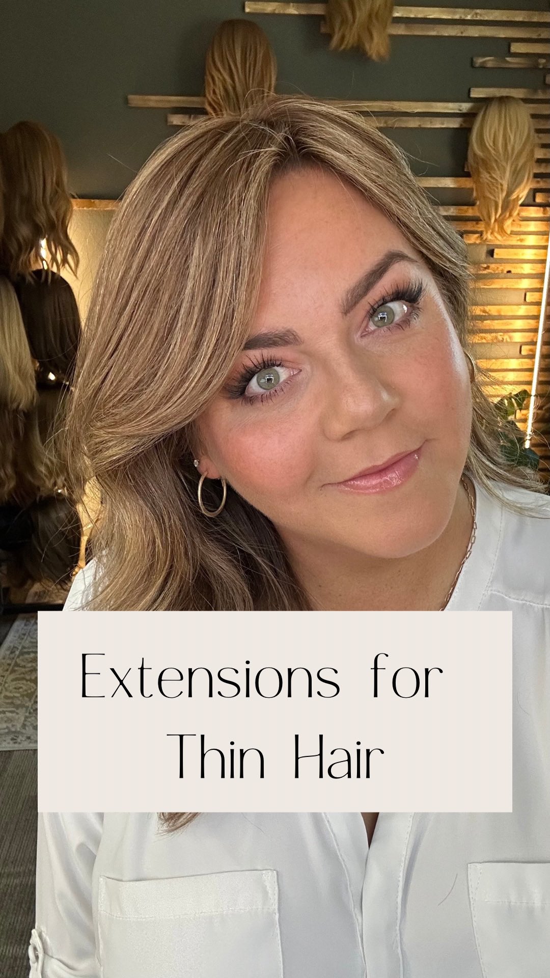 Instagram post by @lacie.rodriguez for Luxy Hair. Caption reads: ✨ From wispy ends to wow ✨

My hairline and ends....