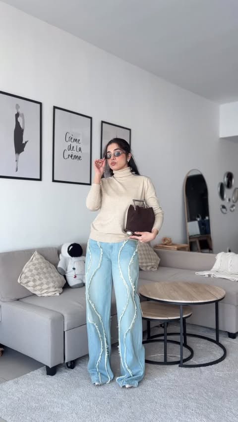 Instagram post by @ghania.so for Memo Paris. Caption reads: Style my birthday gift with me! 🎁🤎

Getting....