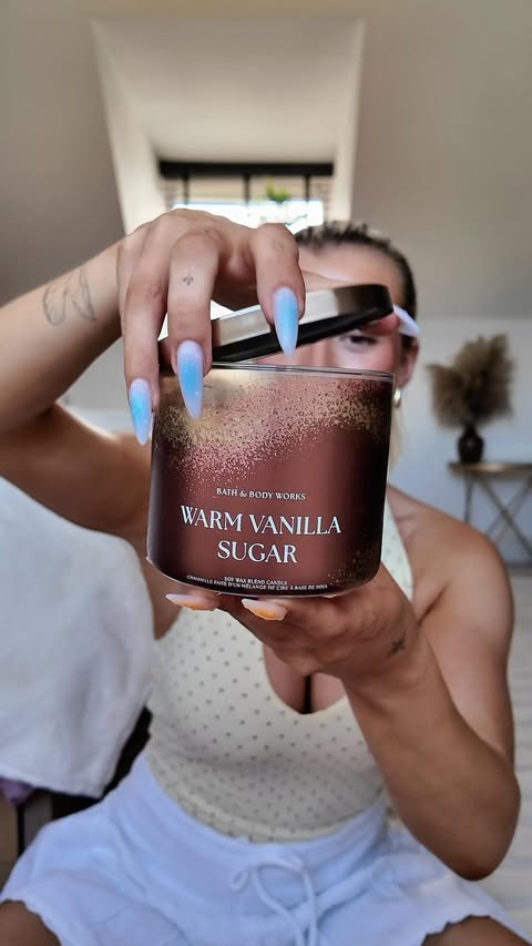Instagram post by @mollygracemarsh for Bath & Body Works. Caption reads: At least I owned up aye! 💁🏼‍♀️🕯️🫶🏼My love for....