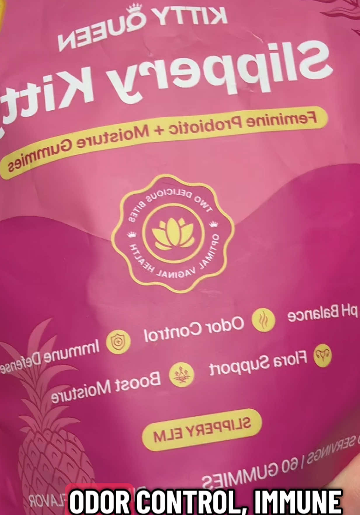 TikTok post by @anuhmazing for KittyQueen. Caption reads: [...] balance, moisture, and confidence....