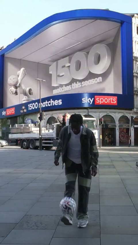 Instagram post by @manny for Sky Sports. Caption reads: [...] sure you don’t miss the 1,500 games on....