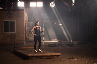 Instagram post by @aaronandersonvisuals for Elinchrom. Caption reads: The more I get to know @karathrowsjav, the more....