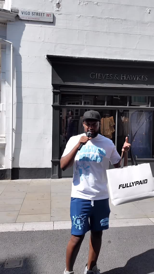 Instagram post by @azlivingg for FullyPaid Clothing. Caption reads: General knowledge, FullyPaid Giveaway!!🧠 - - - -....