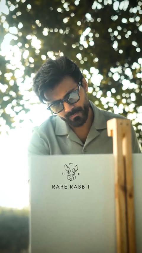 Instagram post by @ashwanii.vermaa for RARE RABBIT. Caption reads: ALKALINE by @rarerabbit_in : rooted , refined and....