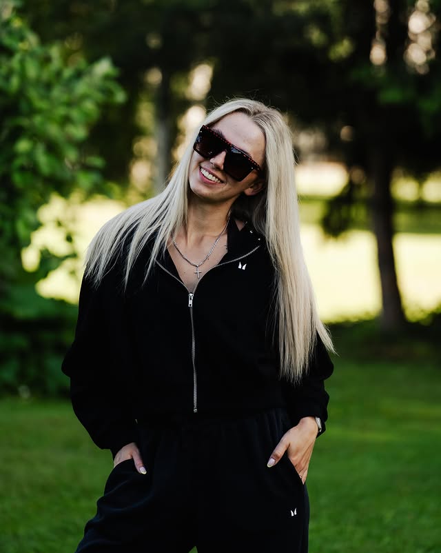 Instagram post by @murutarsofia for Myprotein. Caption reads: Täna saad @myprotein e-poes minu koodiga | [...].