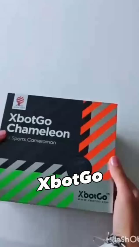 Instagram post by @briell.diaries for Xbotgo. Caption reads: XbotGo Falcon: Al Sports Camera for Coaches [...].