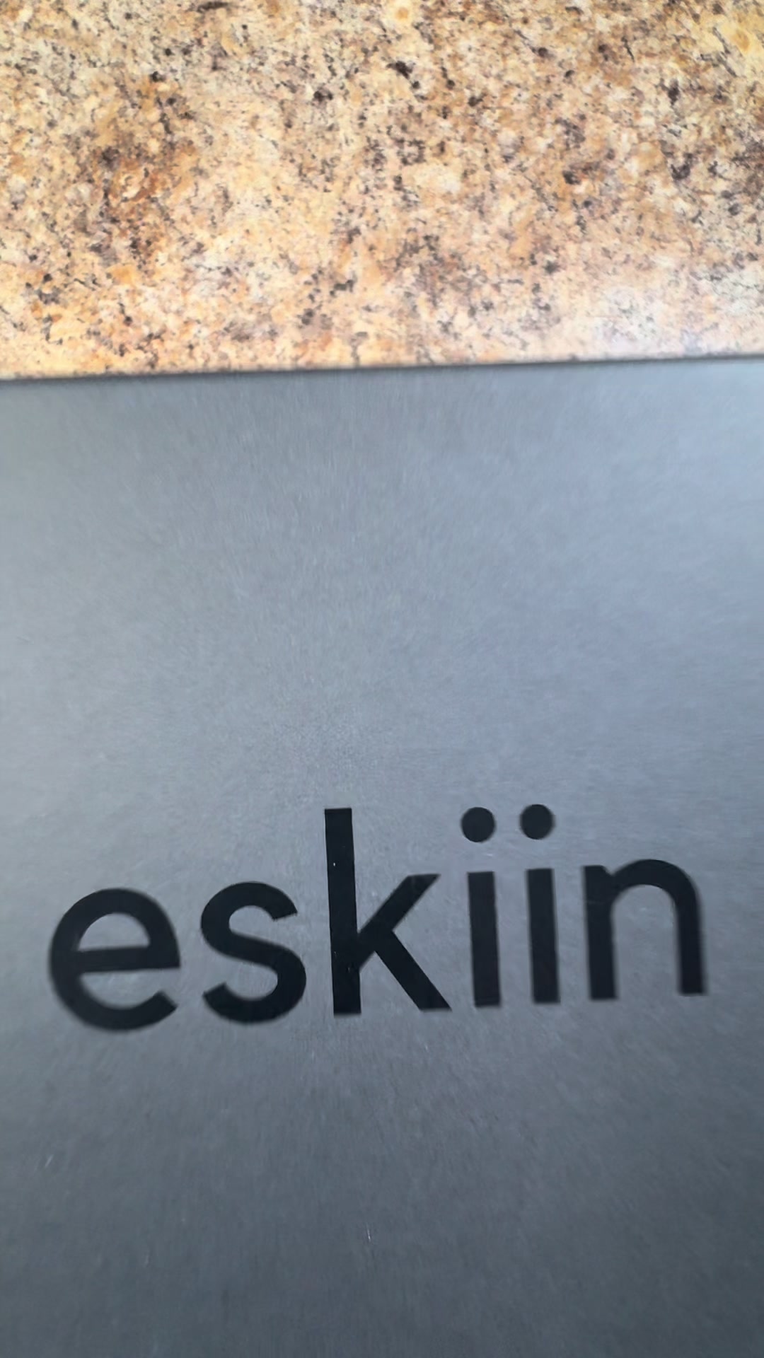 TikTok post by @37yroldgrandparents for Eskiin. Caption reads: @eskiin Wife loves this showerhead #eskiin [...].
