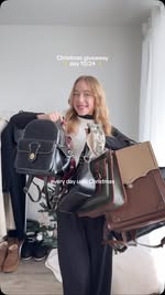 Instagram post by @juliagoryczko for Ecosusi. Caption reads: [...] to win a bag of your choice from....