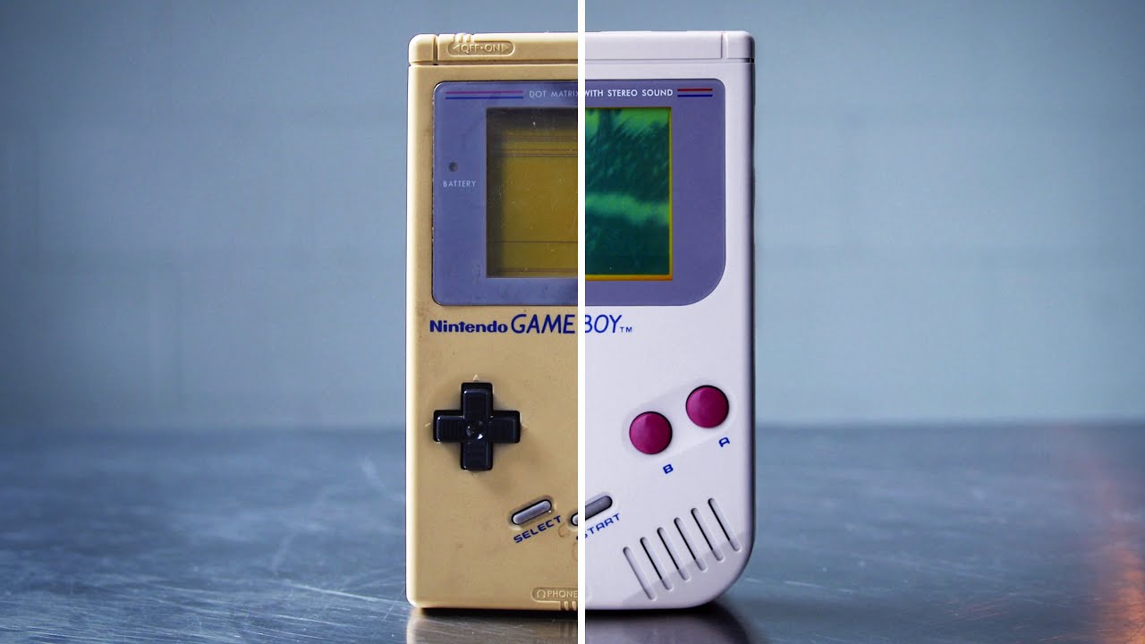 YouTube post by @iiidiy for Thingiverse. Caption reads: This Game Boy Was Unplayable: Full Repair &....