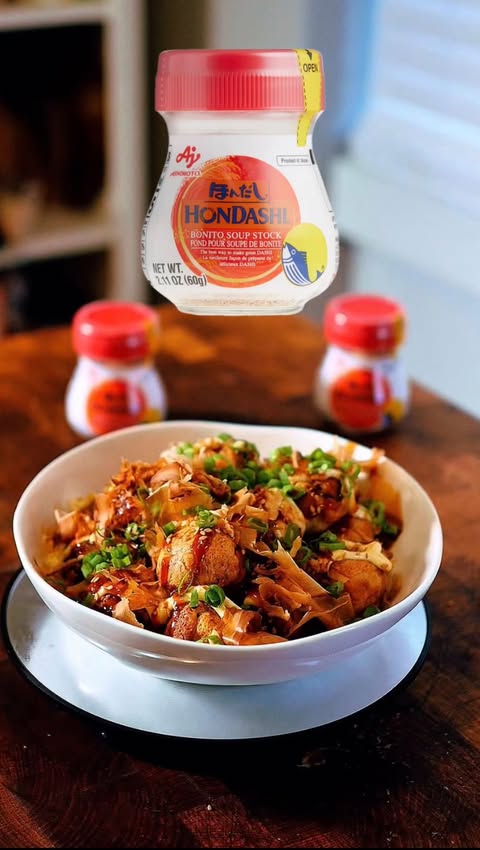 Instagram post by @brittydcook for Ajinomoto. Caption reads: [...] authentic Japanese food at home!....