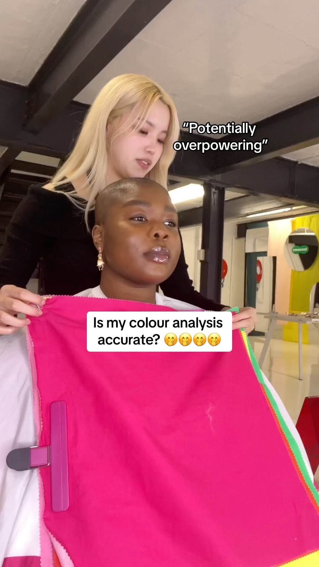 Instagram post by @flex.mami for Specsavers. Caption reads: Oooooh!! Do you agree with my colour analysis?....