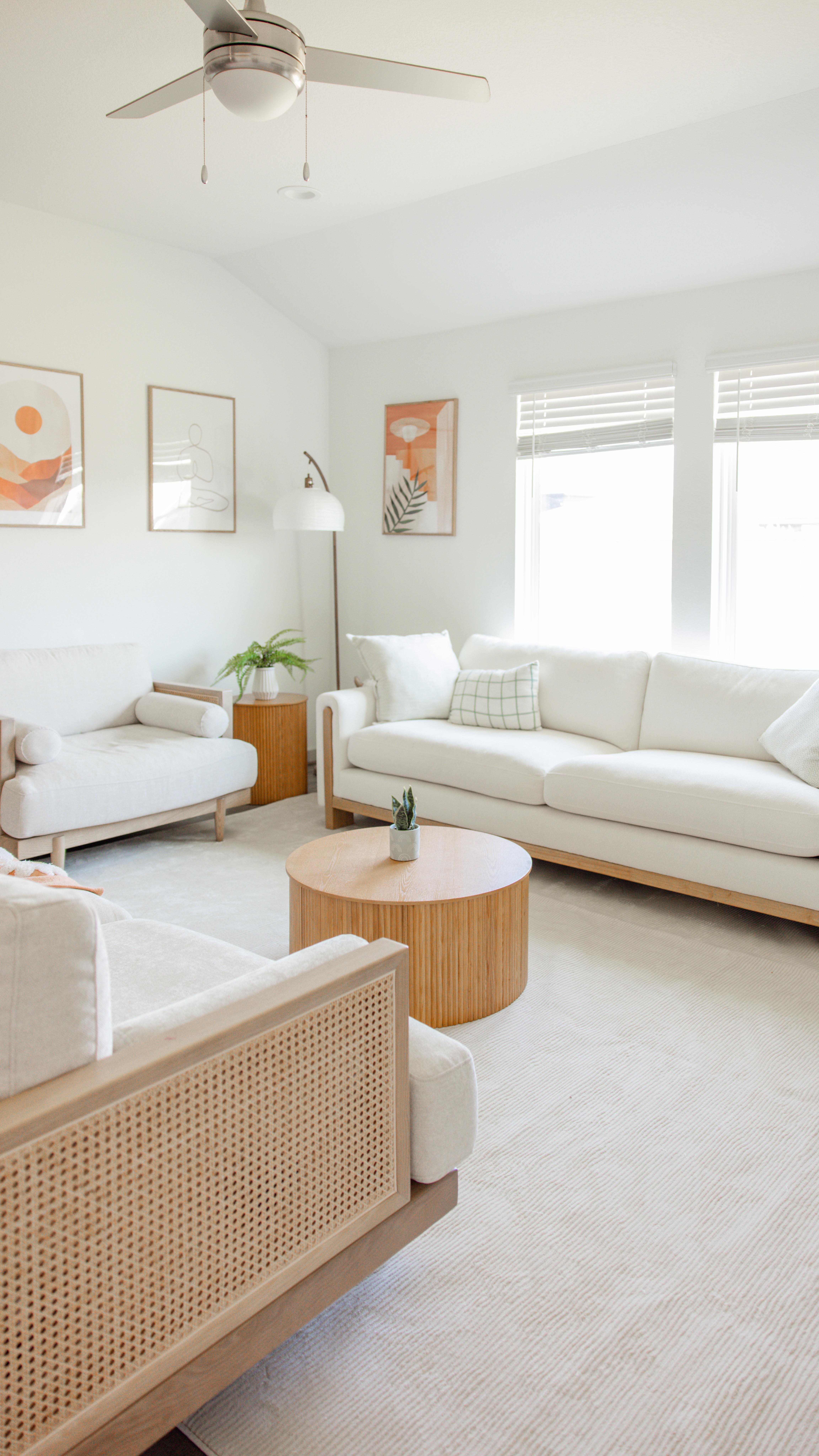 Instagram post by @esragurayman for Revival. Caption reads: Our living room finally feels like us.
I wanted....