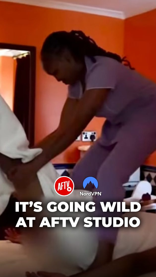 Instagram post by @aftvmedia for NordVPN. Caption reads: [...] 😂📺 Get 4 MONTHS EXTRA on NordVPN’s 2-year....