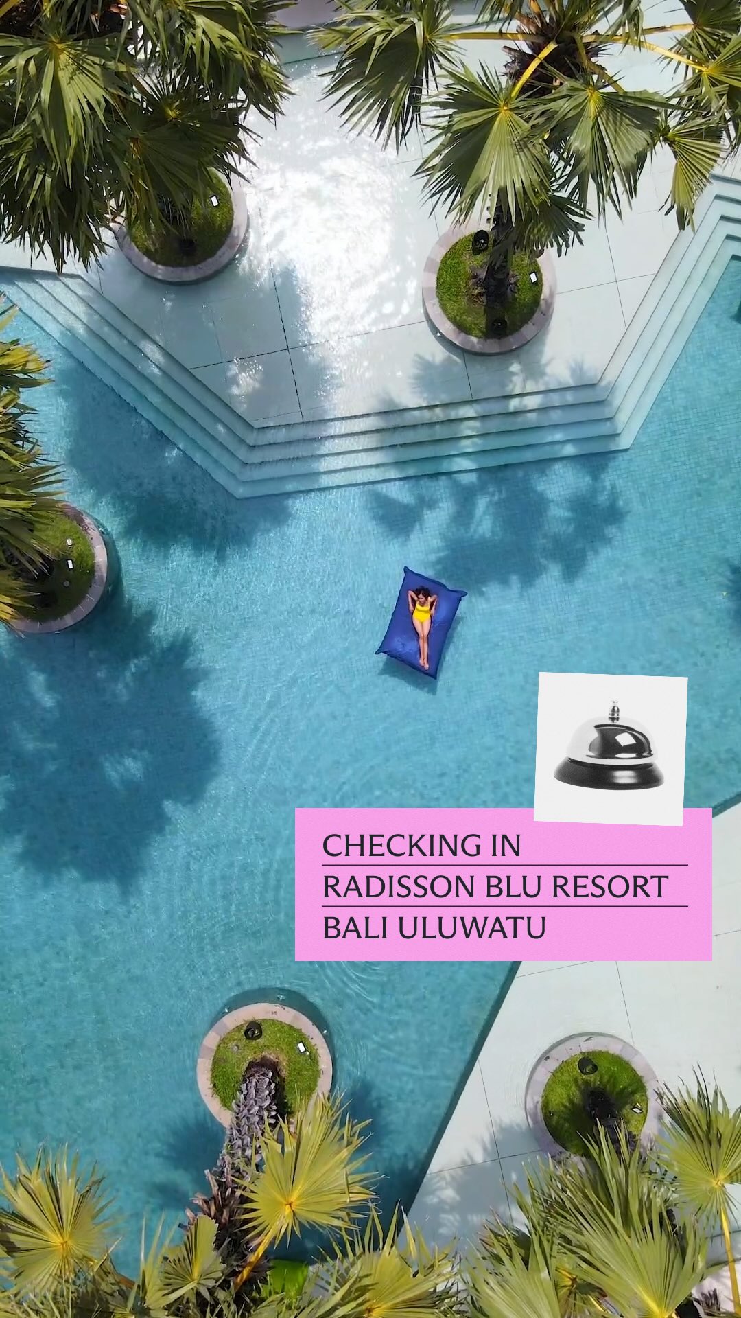 Instagram post by @radissonblubaliuluwatu for Lonely Planet. Caption reads: Bali needs little introduction, but @victorialoi’s....