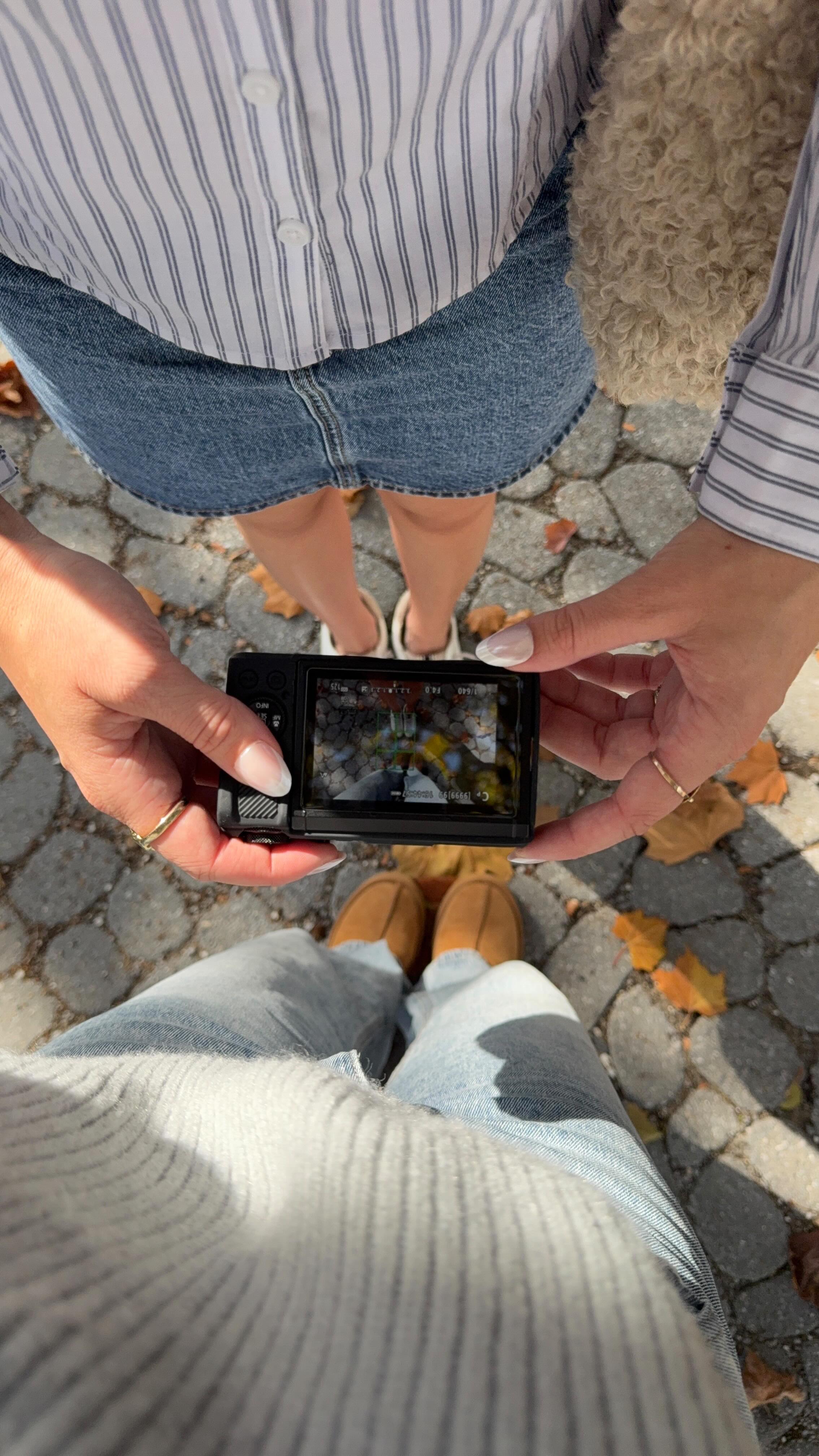 Instagram post by @victoria.elise.guynn for Altar'd State. Caption reads: Fall outfit OOTD from @altardstate 🧸🍁🤎....