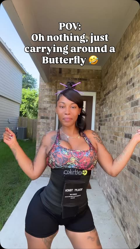 Instagram post by @baddazzcakez for Sculpt Touch. Caption reads: Well…. Hello😂🙂‍↔️ I do everything in....
